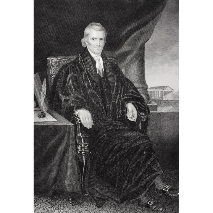 John Marshall 1755-1835. American Patriot Politician And Jurist. Chief Justice Image 2