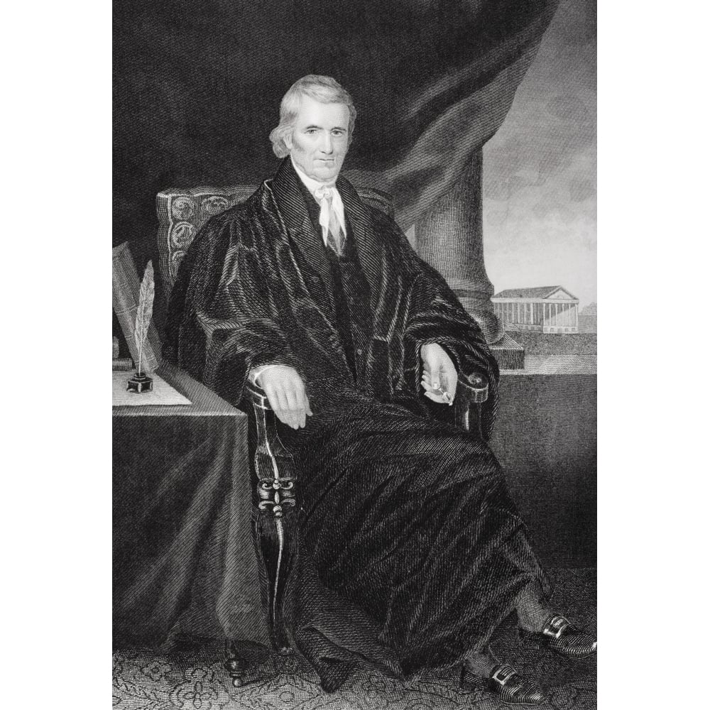 John Marshall 1755-1835. American Patriot Politician And Jurist. Chief Justice Image 1