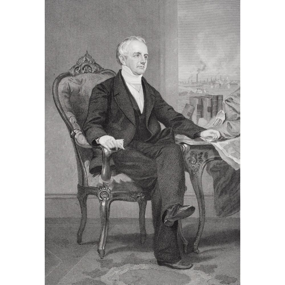 Abbott Lawrence 1792-1855. American Merchant And Philanthropist. Entrepreneur Of Image 2