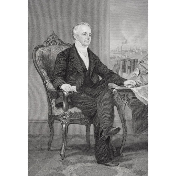 Abbott Lawrence 1792-1855. American Merchant And Philanthropist. Entrepreneur Of Image 1