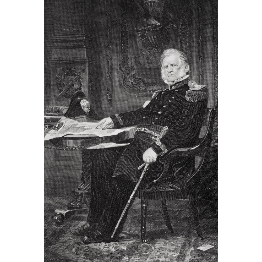 Winfield Scott 1786-1866. American Army Officer Who Held Rank Of General In Image 2