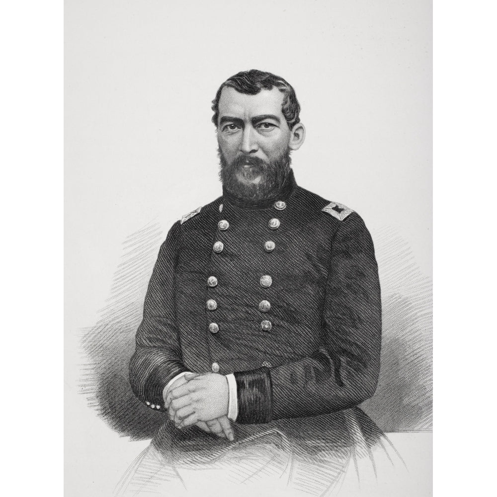 Philip H. Sheridan 1831 To 1888. Union General During American Civil War. From Photograph By Matthew Brady Image 1