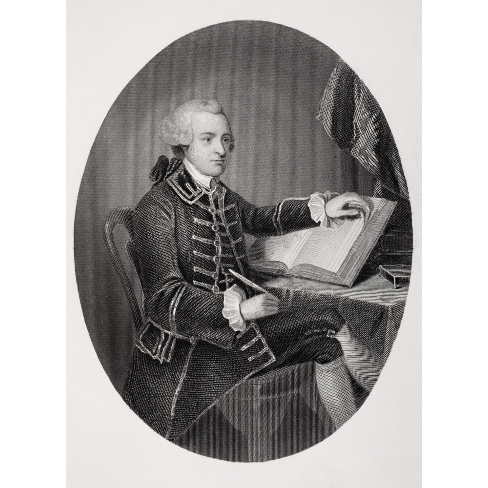 John Hancock 1737-1793. American Revolutionary Leader. Signatory Of Declaration Image 1