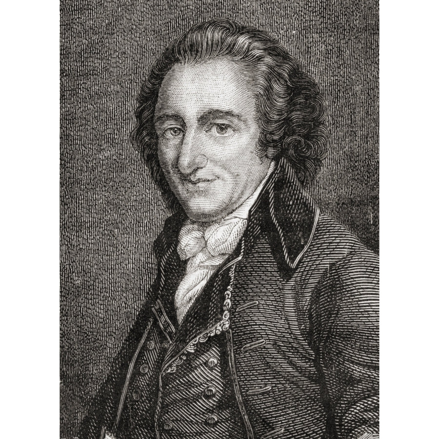 Thomas Paine 1737-1809. English-American Writer And Political Pamphleteer. From Image 1