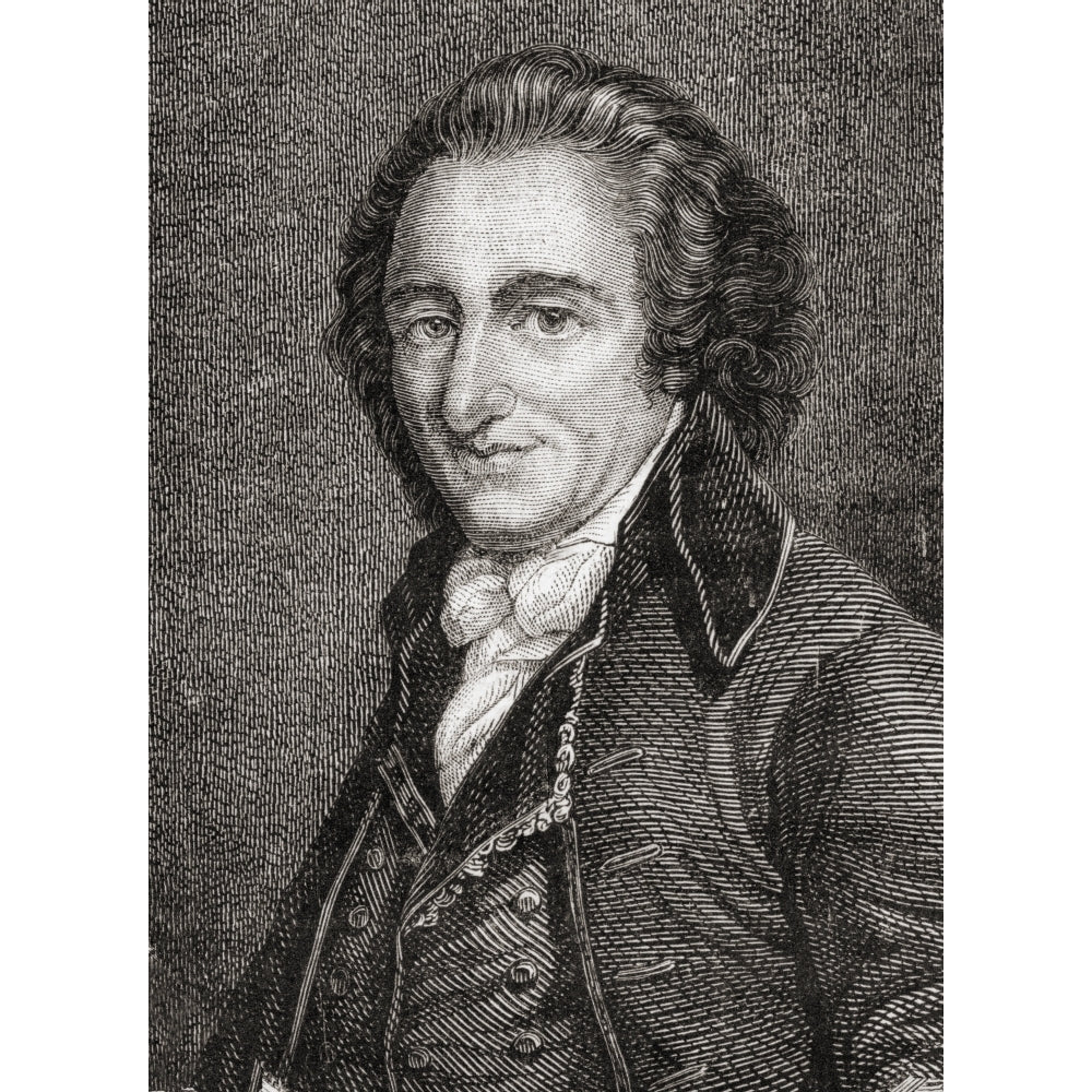 Thomas Paine 1737-1809. English-American Writer And Political Pamphleteer. From Image 2