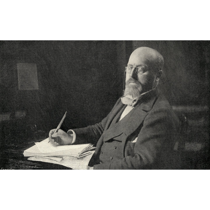 Henry James In His Study. 1843-1916. American Writer. From The Book The Image 1