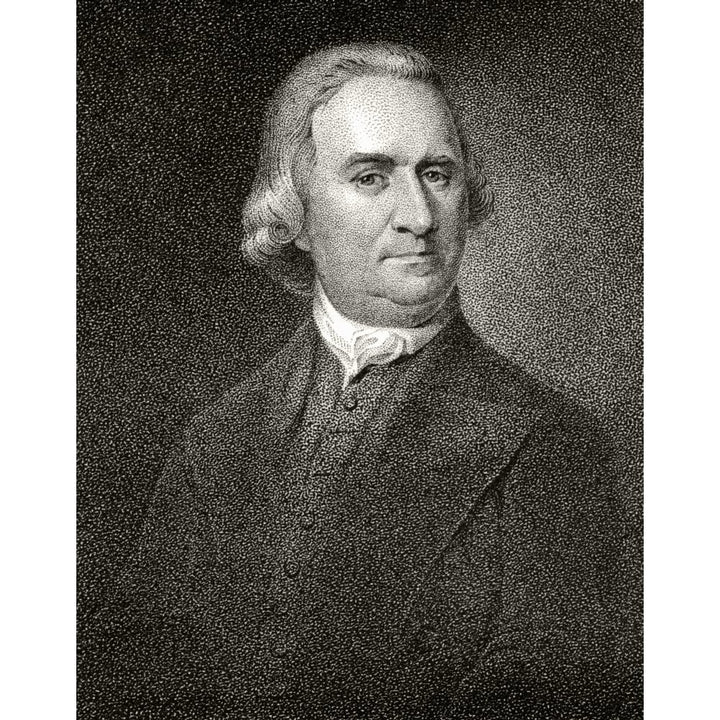 Samuel Adams 1722 To 1803 American Statesman And Founding Father A Signatory Of Declaration Of Independence 19Th Century Image 1