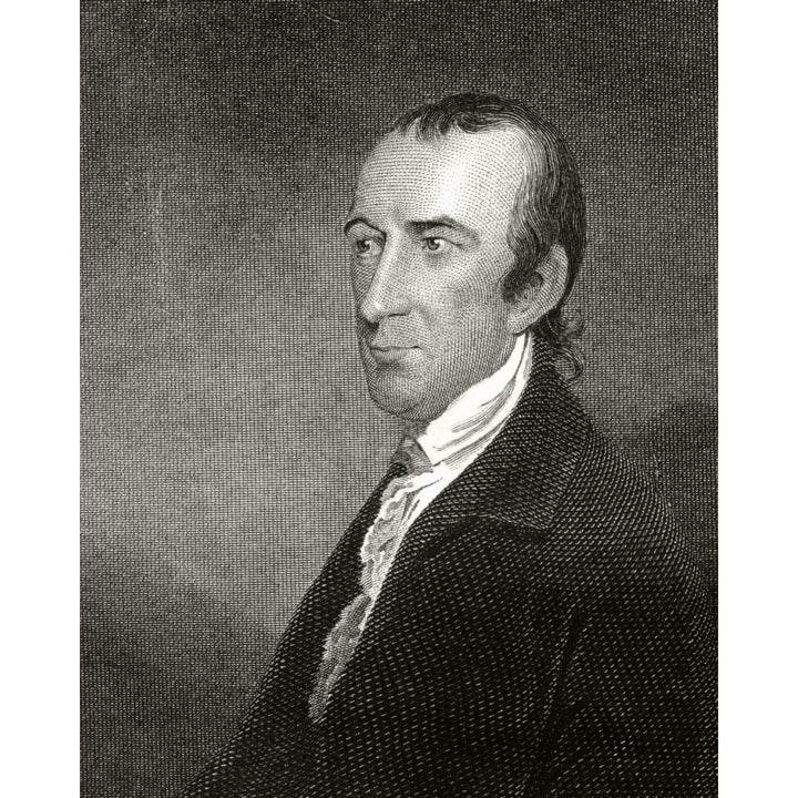 Thomas Stone 1743 To 1787 American Statesman And Founding Father A Signatory Of Declaration Of Independence 19Th Century Image 1