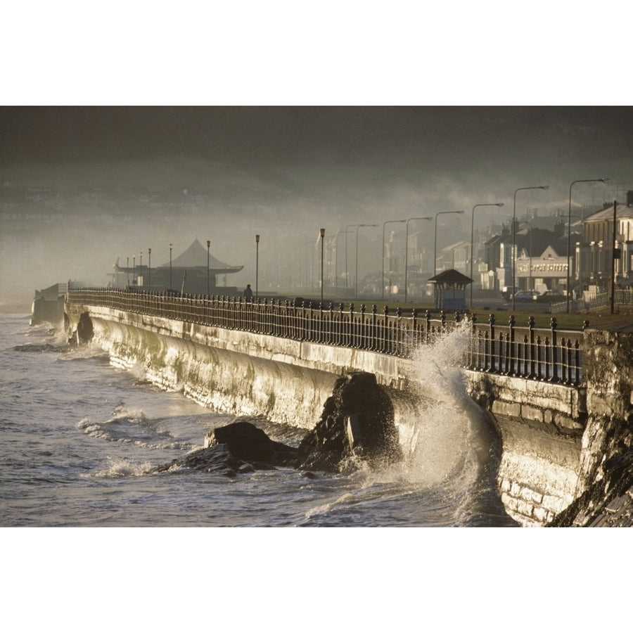 Bray Promenade Bray County Wicklow Ireland Poster Print Image 1