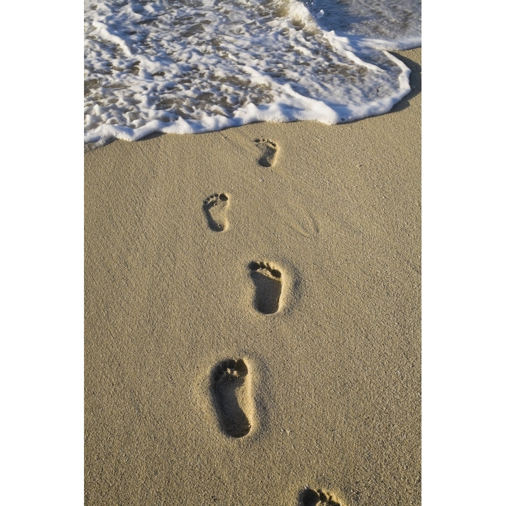 Footprints In The Sand Poster Print Image 2