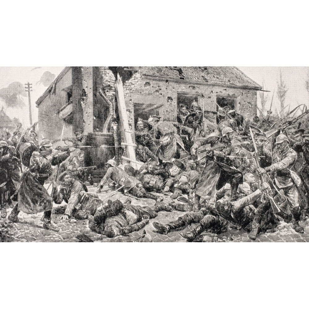 Coldstream Guards Action At Landrecies August 24 1914 From The War Illustrated Image 1