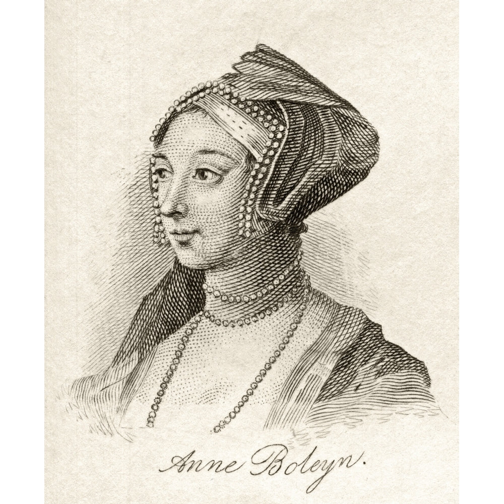 Anne Boleyn Also Spelled Bullen 1507-1536 English Queen Second Wife Of Henry Viii From The Book Crabbs Historical Dictio Image 2