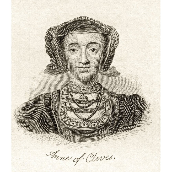 Anne Of Cleves 1515 1557 Queen Consort Of England Fourth Wife Of Henry Viii From The Book Crabbs Historical Dictionary 1 Image 1