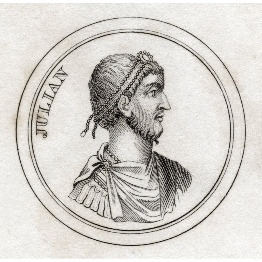 Julian The Apostate Flavius Claudius Julianus AD 331-363 Roman Emperor From The Book Crabbs Historical Dictionary Publ 1 Image 1