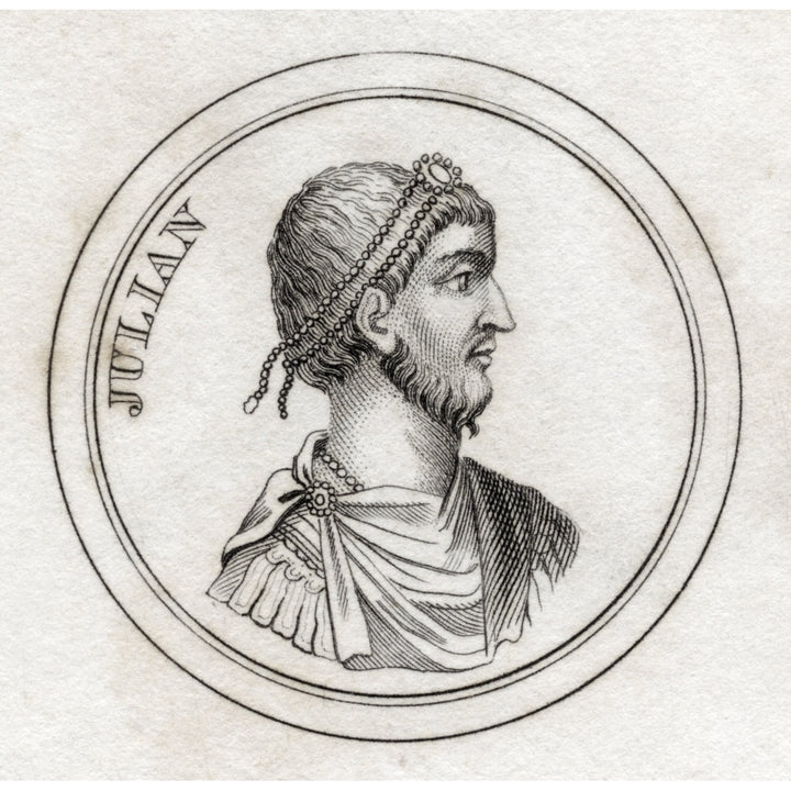 Julian The Apostate Flavius Claudius Julianus AD 331-363 Roman Emperor From The Book Crabbs Historical Dictionary Publ 1 Image 2