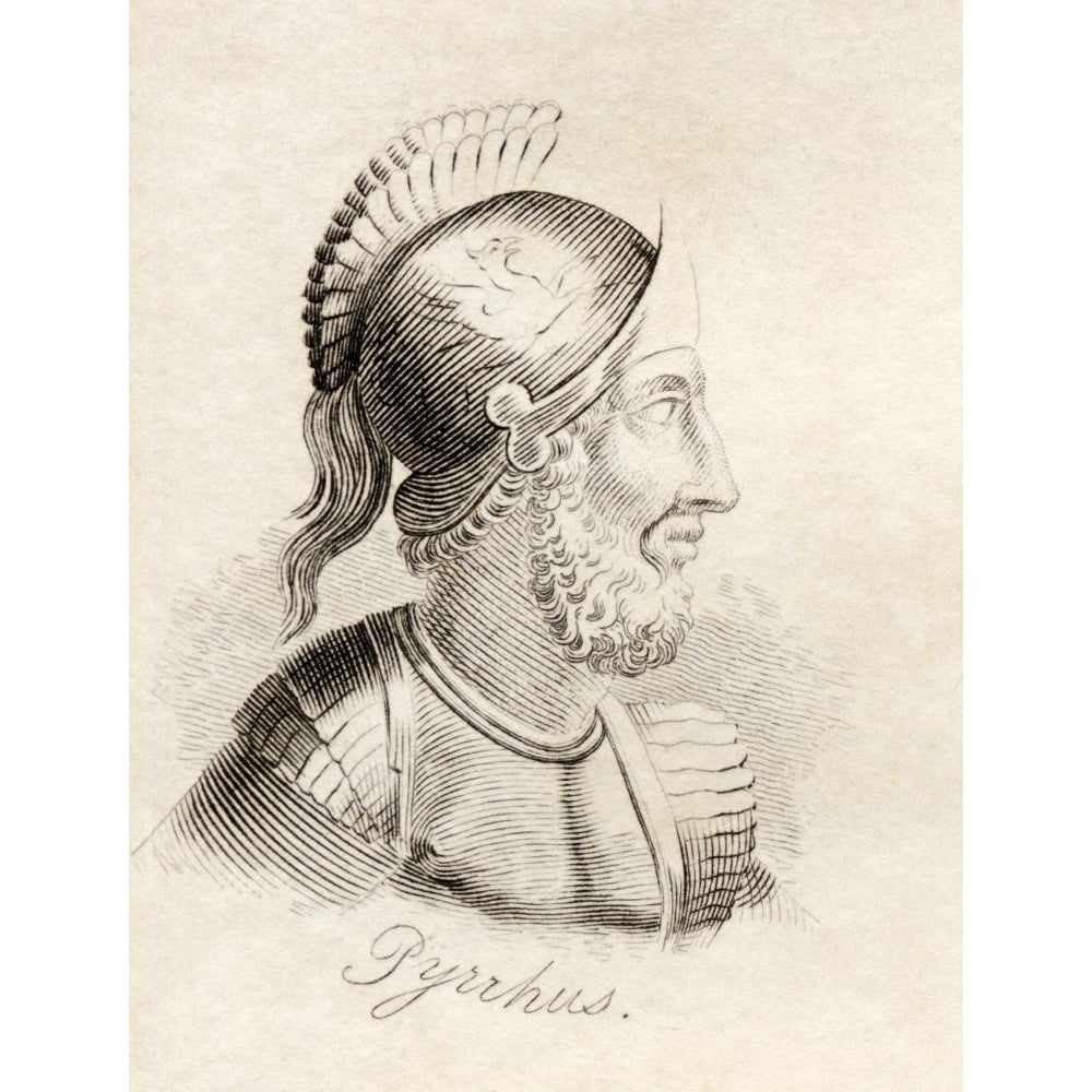 Pyrrhus 318 272Bc King Of Epirus And Macedon Greek General Of The Hellenistic Era From The Book Crabbs Historical Dict 1 Image 1