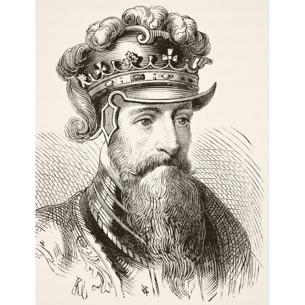 King Edward Iii Of England 1312 To 1377 From The National And Domestic History Of England By William Aubrey Published L Image 2