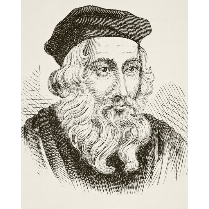 John Wycliffe Circa 1325 To 1384 English Theologian Reformist And Translator From The National And Domestic History Of 1 Image 2