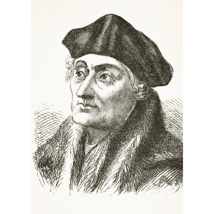 Desiderius Erasmus Roterodamus Circa 1466/1469 To 1536 Dutch Humanist And Theologian From The National And Domestic His Image 1