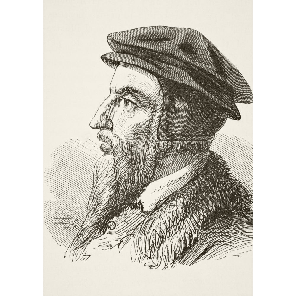 John Calvin 1509 To 1564 French Protestant Reformation Theologian From The National And Domestic History Of England By 1 Image 2