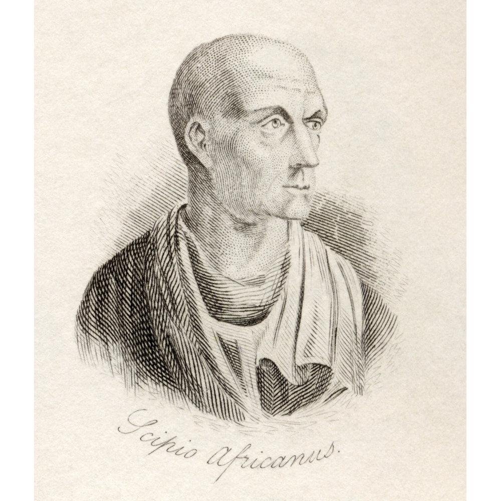 Publius Cornelius Scipio Africanus Major 236183 Bc General In The Second Punic War And Statesman Of The Roman Republic 1 Image 2