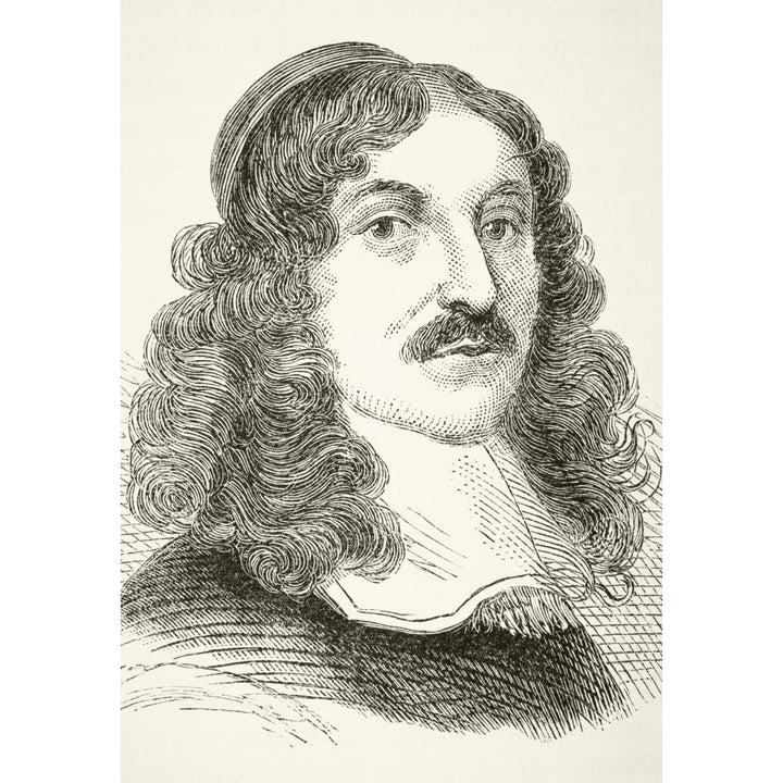 Andrew Marvell 1621To 1678 English Metaphysical Poet From The National And Domestic History Of England By William Aubr 1 Image 1