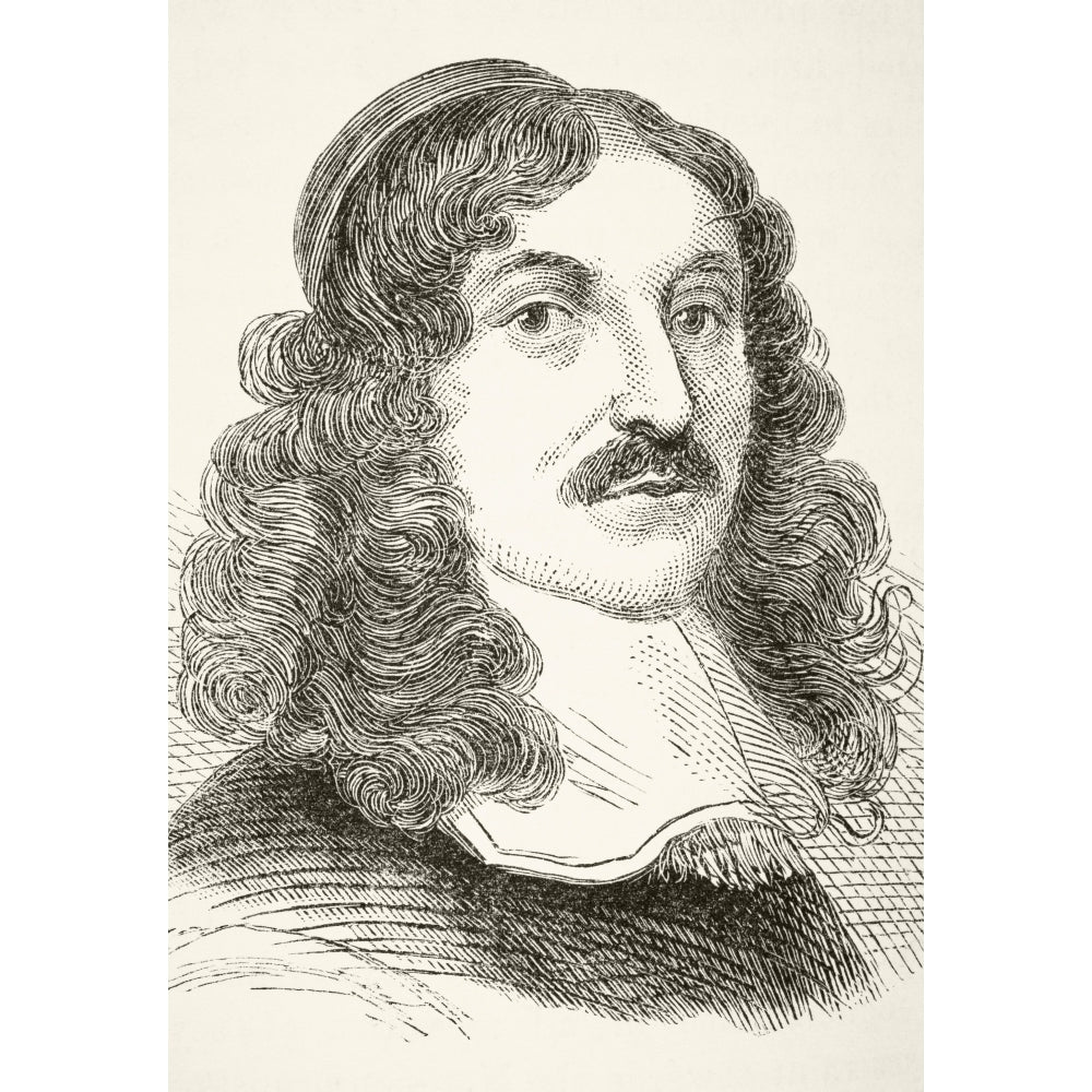 Andrew Marvell 1621To 1678 English Metaphysical Poet From The National And Domestic History Of England By William Aubr 1 Image 2