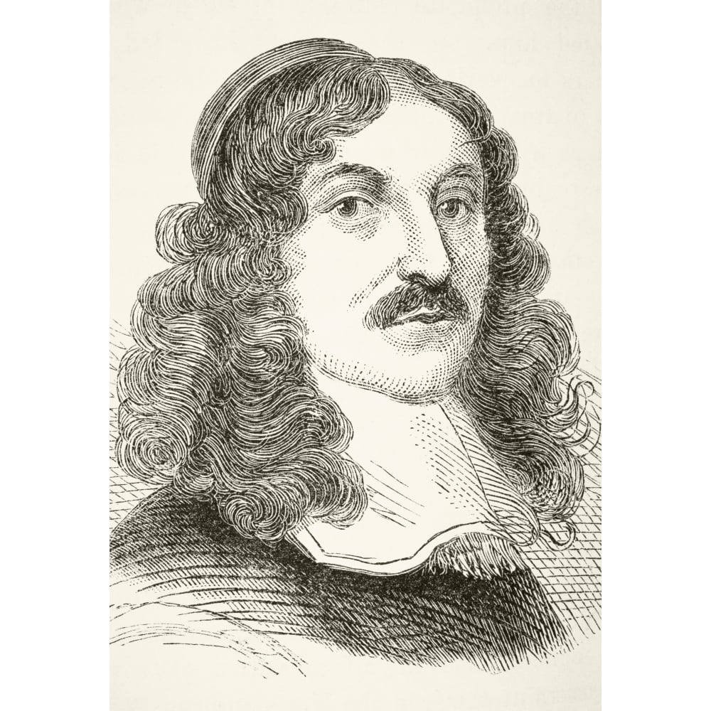 Andrew Marvell 1621To 1678 English Metaphysical Poet From The National And Domestic History Of England By William Aubr 1 Image 1