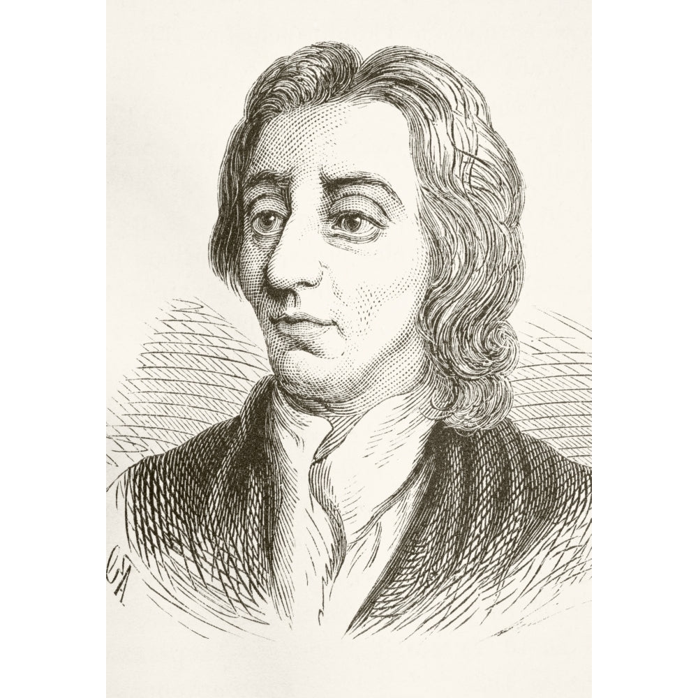 John Locke 1632 To 1704 English Philosopher From The National And Domestic History Of England By William Aubrey Publis 1 Image 2