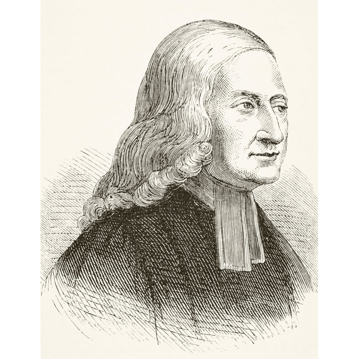 John Wesley 1703 To 1791. Anglican Clergyman And Evangelist Founder Of Image 1