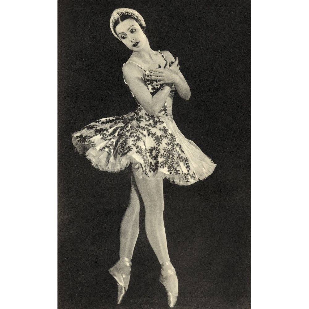 Tamara Toumanova 1919 1996 Russian Ballerina And Actress From The Book Footnotes To The Ballet Published 1938 Image 2