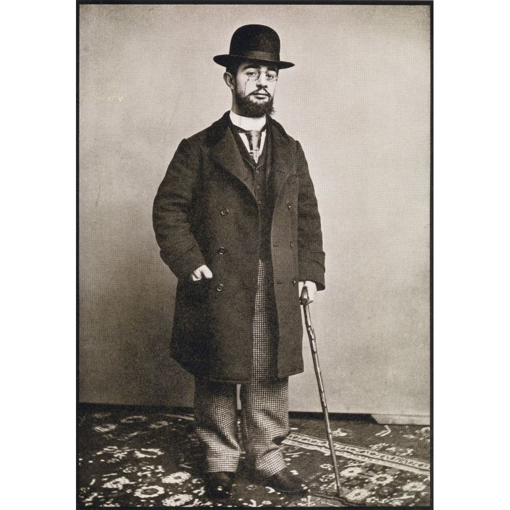 Henri Marie Raymond De Toulouse-Lautrec Monfa 1864-1901 French Painter Printmaker Draftsman And Illustrator From A Photo Image 2