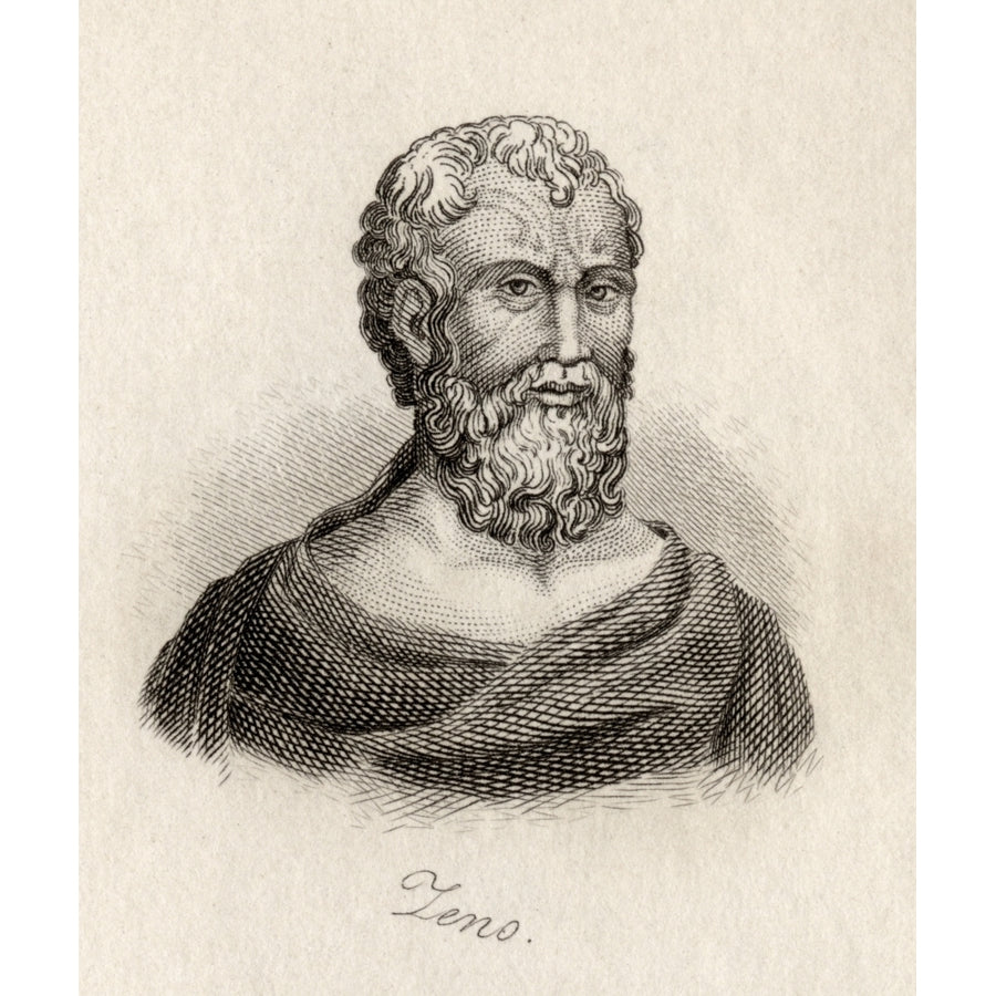 Zeno Of Citium 336-264. Philosopher From Cyprus. Founder Of The Philosophiocal Image 1