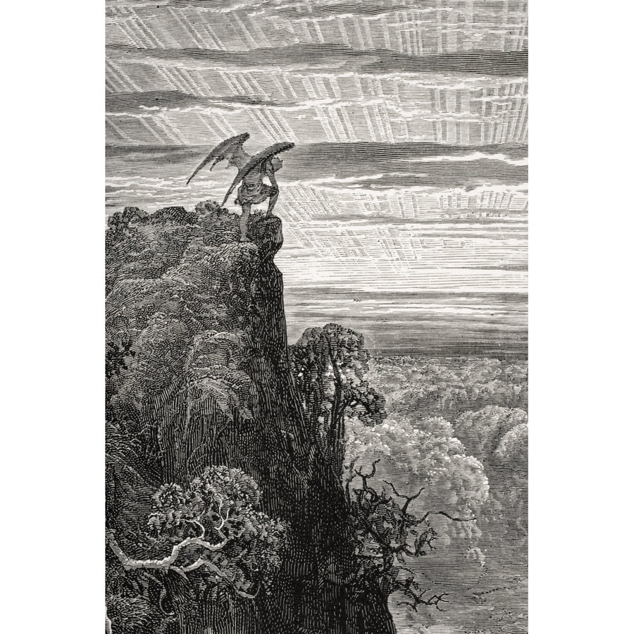 Illustration By Gustave Dore 1832-1883 French Artist And Illustrator For Paradise Lost By John Milton Book Iv Lines 172 Image 1