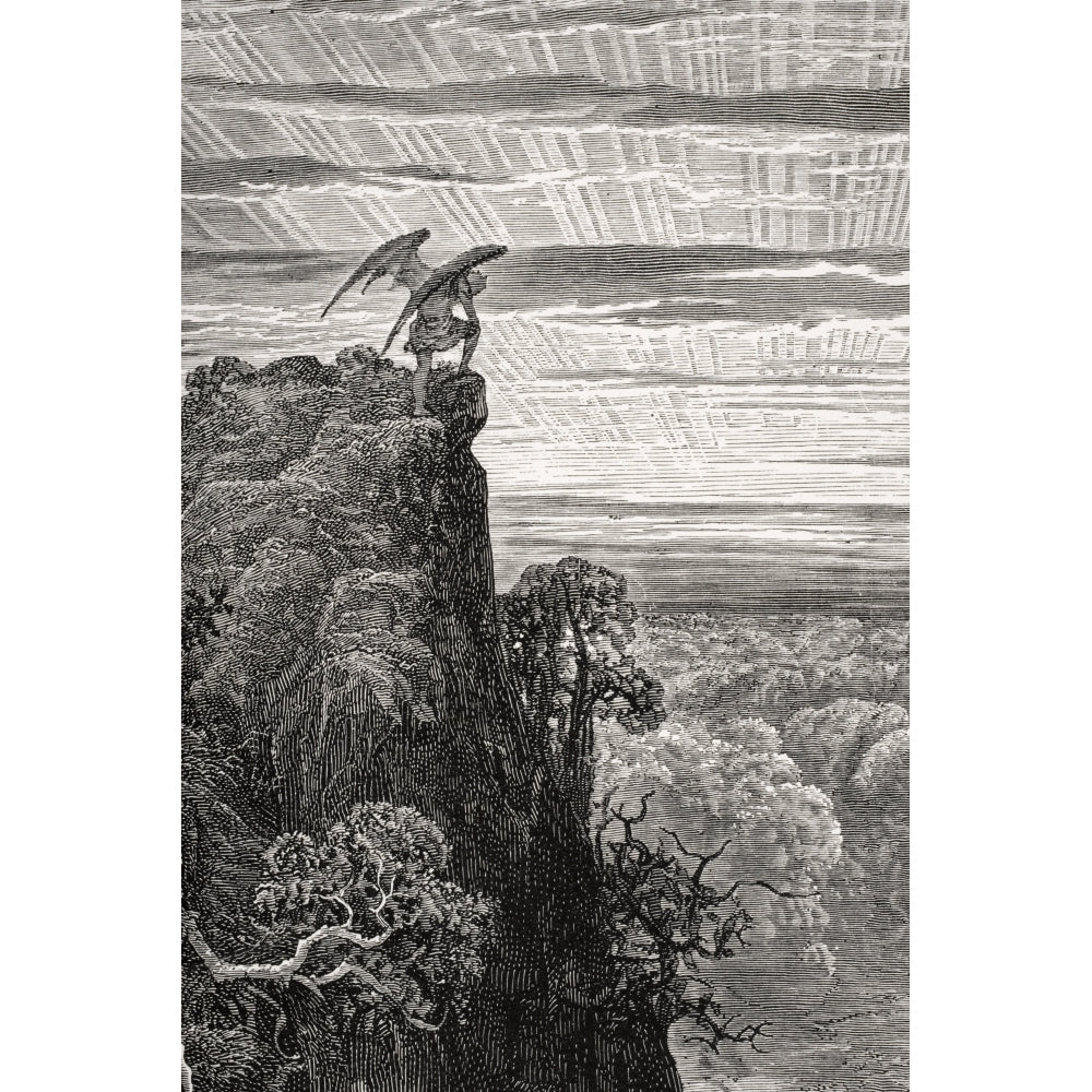 Illustration By Gustave Dore 1832-1883 French Artist And Illustrator For Paradise Lost By John Milton Book Iv Lines 172 Image 2