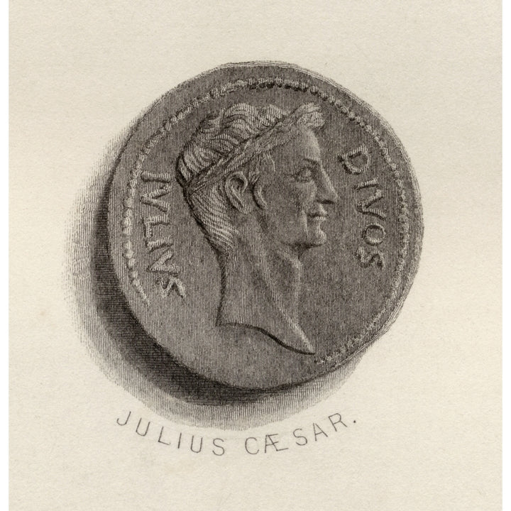 Aureus Coin From The Era Of Gaius Julius Caesar B.C.100- B.C. 44. Roman General Dictator And Statesman. Image 1