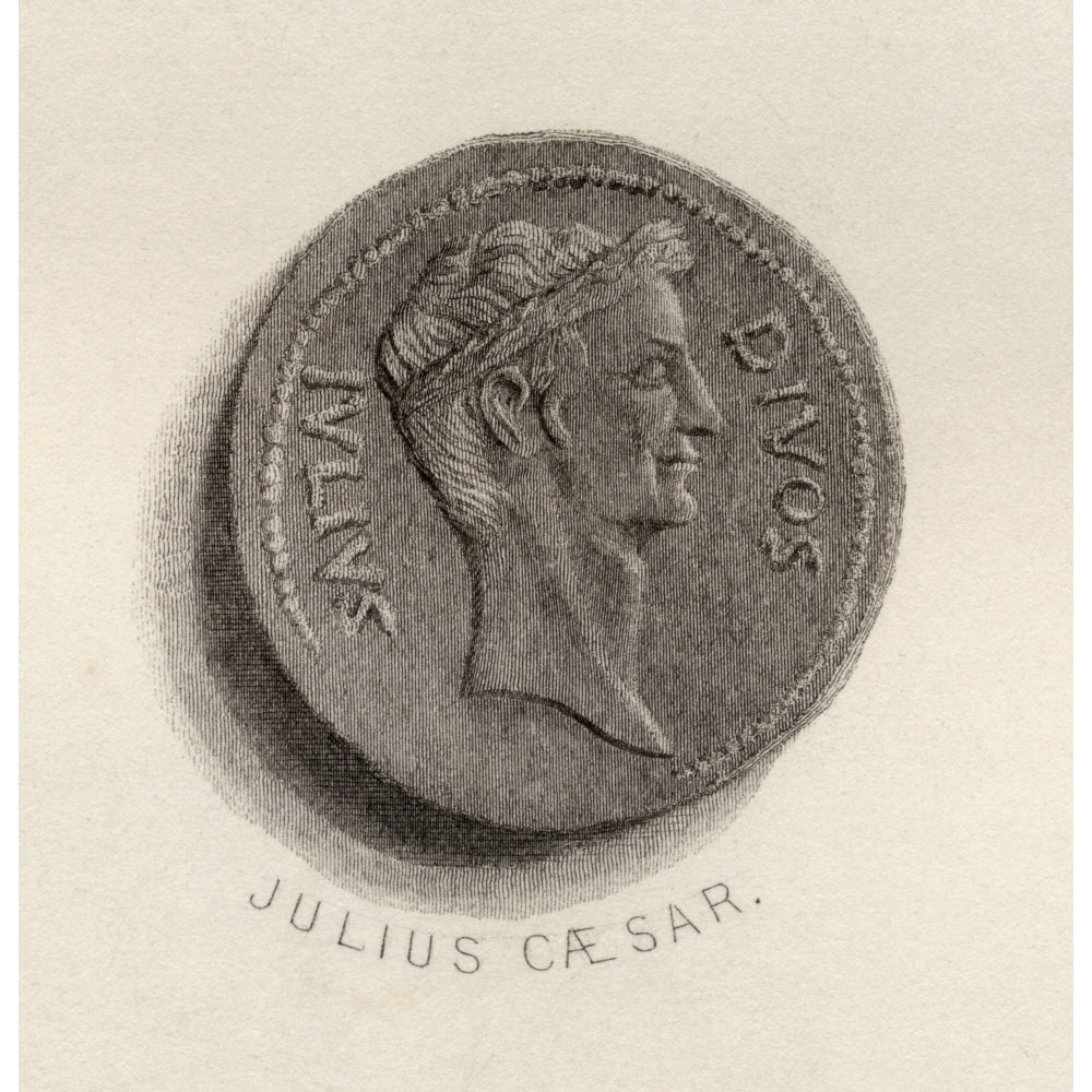 Aureus Coin From The Era Of Gaius Julius Caesar B.C.100- B.C. 44. Roman General Dictator And Statesman. Image 2