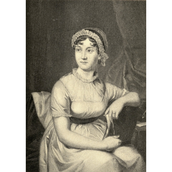 Jane Austen 1775-1817. English Novelist Poster Print Image 2