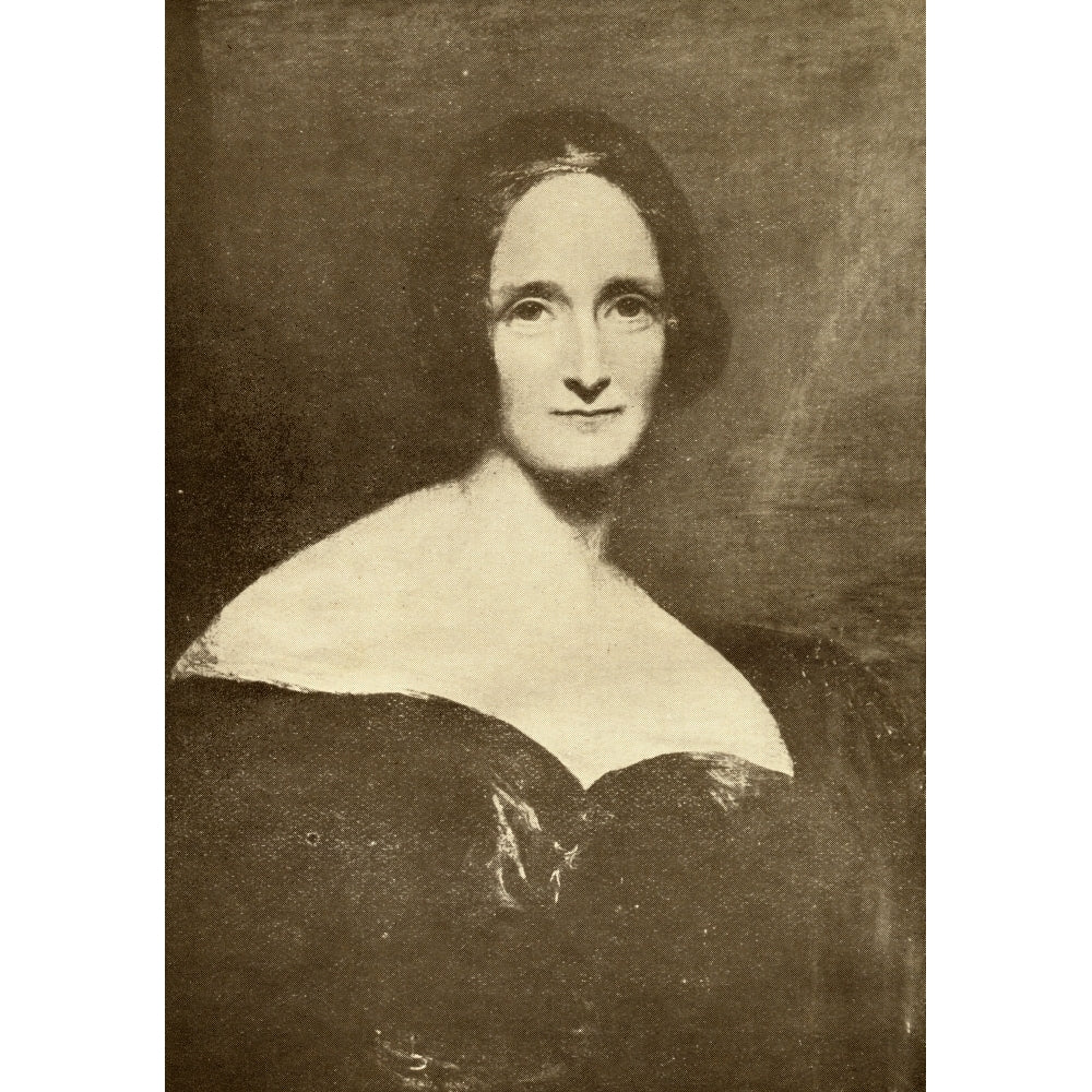 Mary Wollstonecroft Shelley 1797-1861. English Novelist. From The Book The Image 1