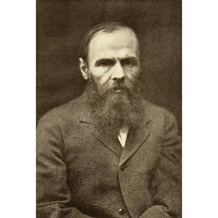 Fyodor Mikhaylovich Dostoyevsky 1821-1881. Russian Novelist. From The Book The Image 1