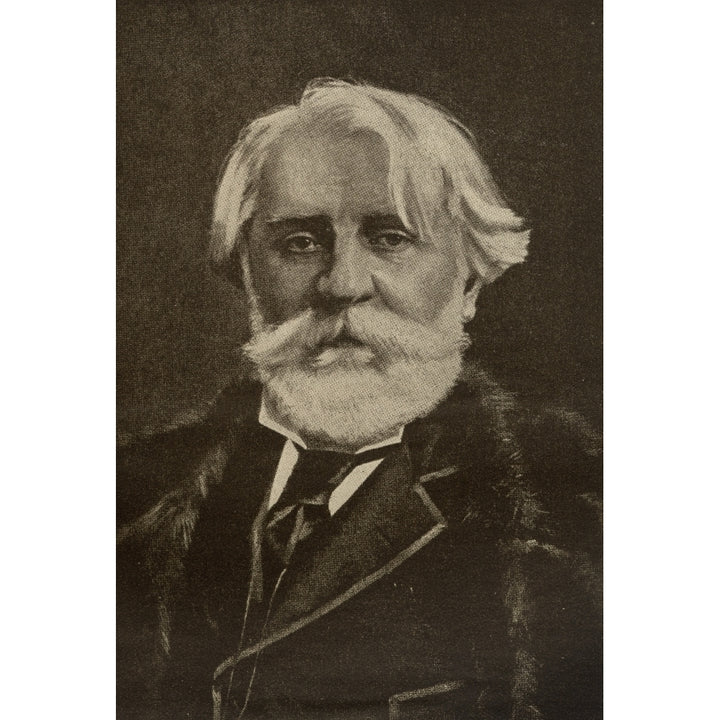 Ivan Sergeyevich Turgenev 1818-1883. Russian Writer. From The Book The Image 2