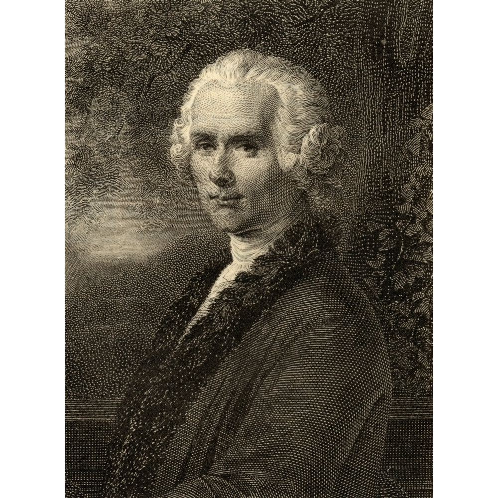 Jean-Jacques Rousseau 1712-1778 Swiss Philosopher Photo-Etching From An Old From The Book Lady Jackson S Wor 13 x 17 Image 1