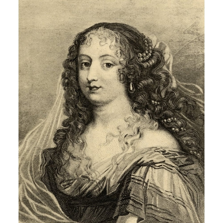 Madame De Sevigne . 1626-1696. French Writer. Image 1