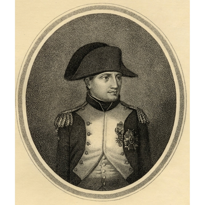 Napoleon I Emperor Of The French. 1769 - 1821. Photo-Etching After The Painting Image 1