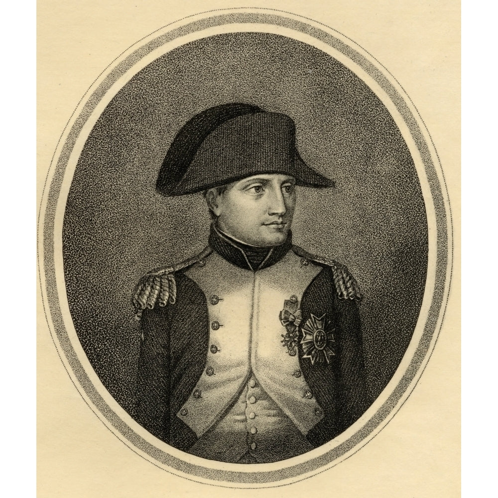 Napoleon I Emperor Of The French. 1769 - 1821. Photo-Etching After The Painting Image 2