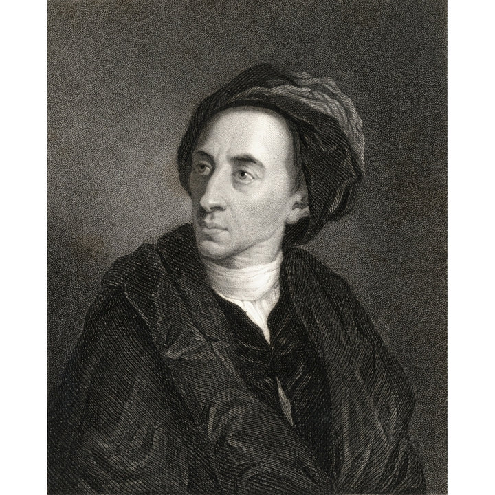 Alexander Pope 1688-1744 English Poet And Satirist. From The Book _Gallery Of Portraits Published London 1833. Image 2