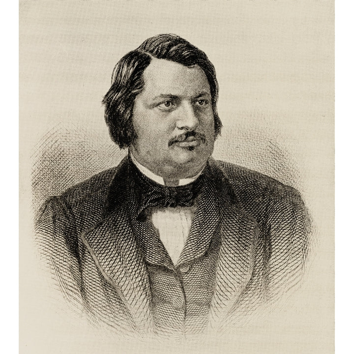 Honore De Balzac 1799-1850 French Writer From The Book The International Library Of Famous LiteraturePublished In Lond 1 Image 1