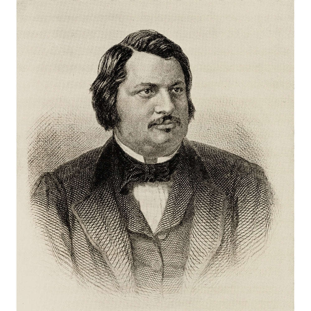 Honore De Balzac 1799-1850 French Writer From The Book The International Library Of Famous LiteraturePublished In Lond 1 Image 2