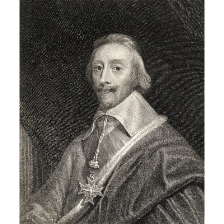 Armand Jean Du Plessis Cardinal And Duke Of Richelieu Aka The Red Eminence Image 1