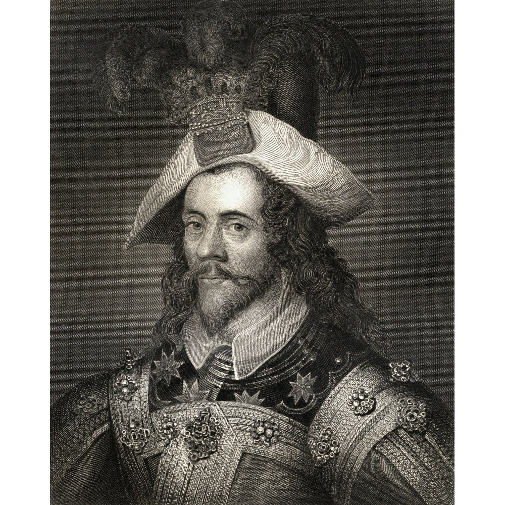 George Clifford 3Rd. Earl Of Cumberland 1558-1605. Knight Of The Garter. From The Book _Lodge S British Portraits Publ Image 2